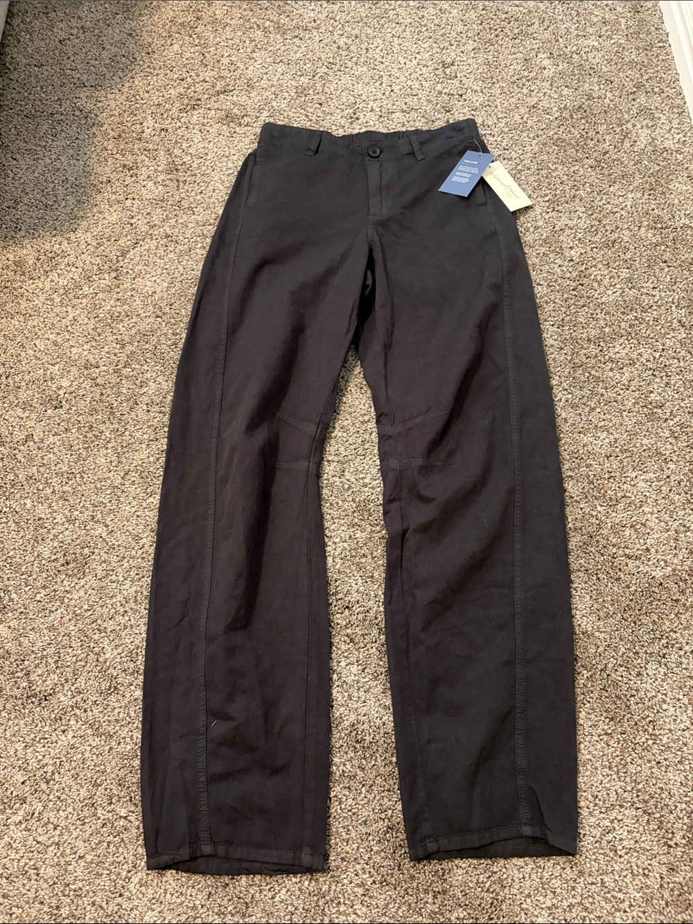 Universal Thread Women's Black Straight-Leg Trousers